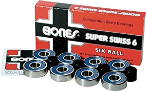 Bones Super Swiss 6 Skate Bearings