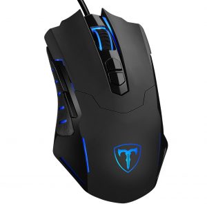 PICTEK Gaming Mouse Wired Ergonomic Game USB Computer Mice