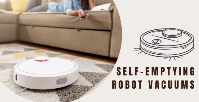 Self-Emptying Robot Vacuums
