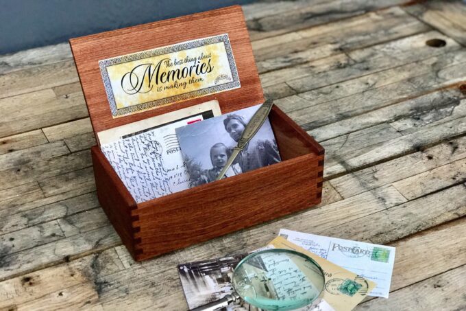 the Memory Box - place for your Sentiments