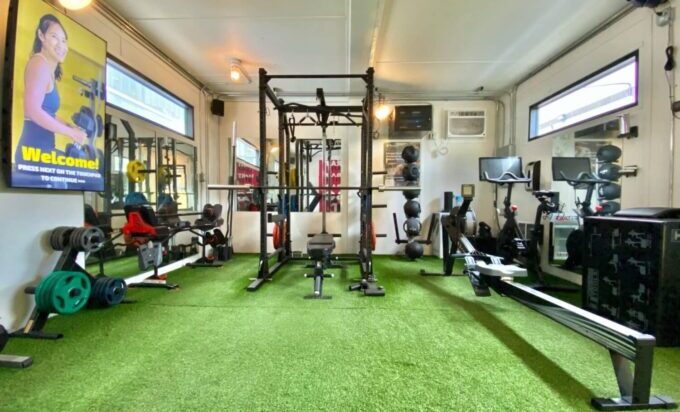 Cost-Effective and Accessible personal gyms in shipping containers