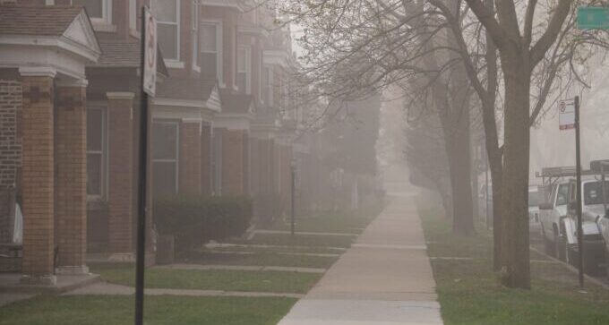 Environmental Factors Your Well-Being Matters - neighborhood with bad air quality