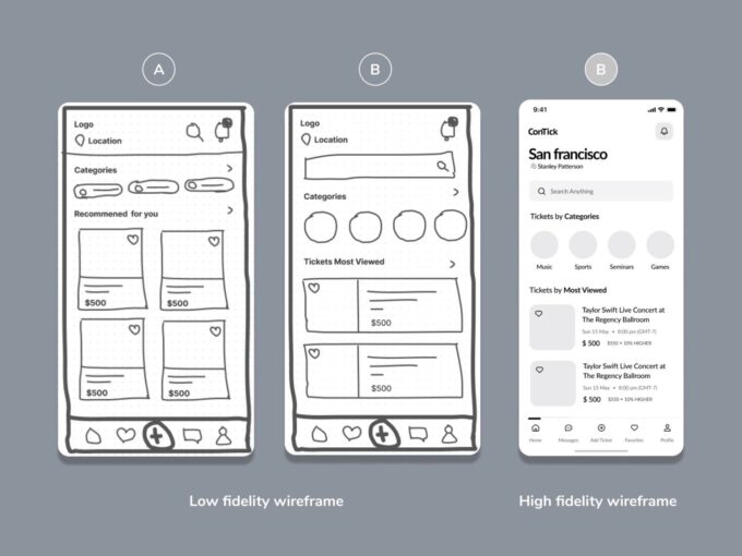 how can Low Fidelity Wireframes Solutions Guide and Improve Your Design Process